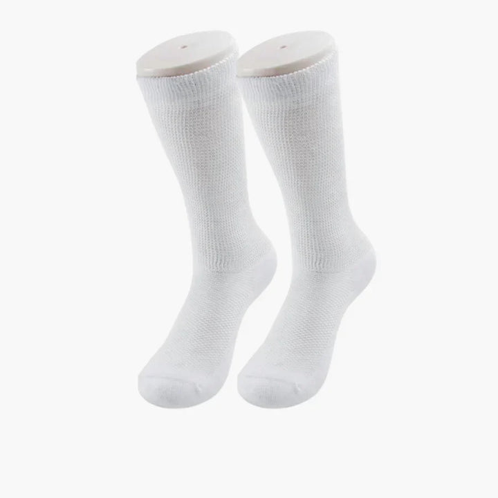 Orthopedische comfort sokken, naadloos & elastisch. Ideaal voor gevoelige voeten en voetverzorging.