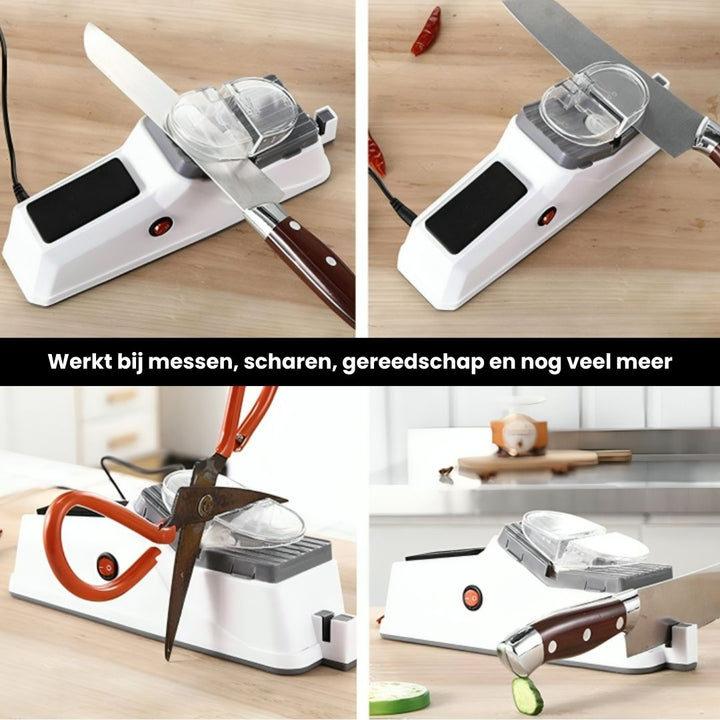 Krijg vlijmscherpe messen in seconden met deze Japanse messenslijper. Essentieel voor efficiënt koken.
