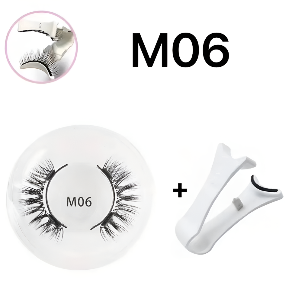 Innovatieve magnetische wimpers die moeiteloos aanbrengen met het speciale pincet, ideaal voor beauty routines.