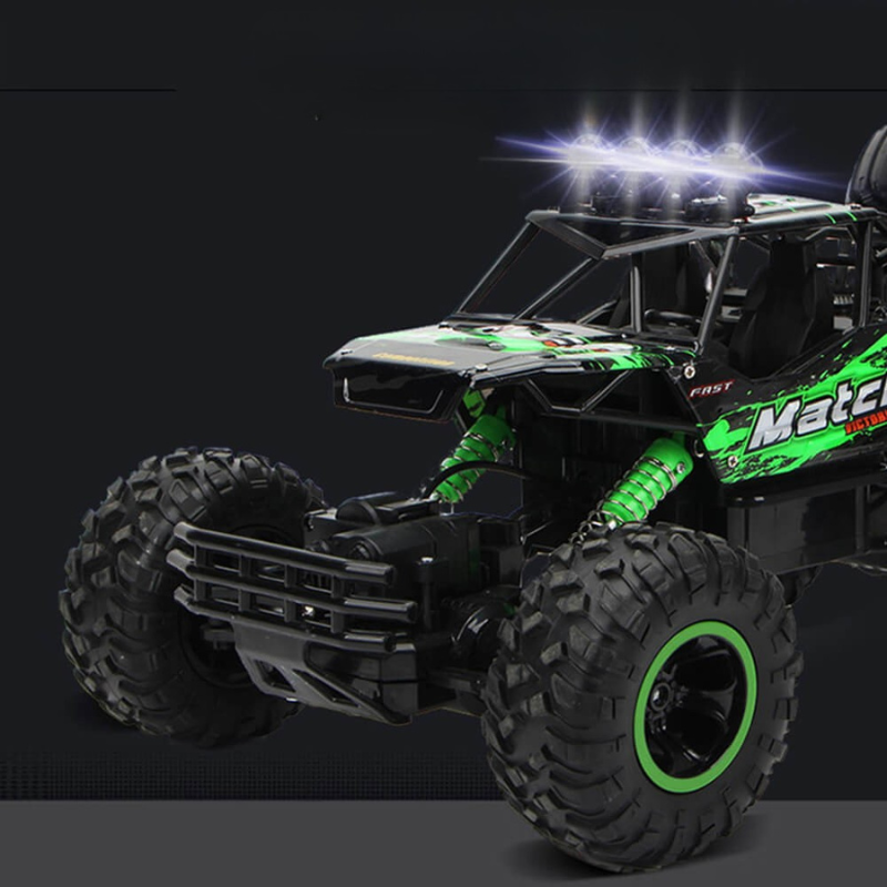 Familieplezier met deze duurzame offroad RC monstertruck, perfect voor urenlang speelplezier.