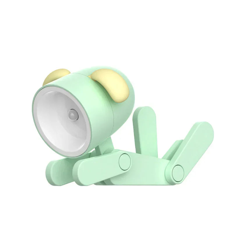 GlowMini nachtlampje: elegant hert design, LED sfeerverlichting met rustgevende gloed.
