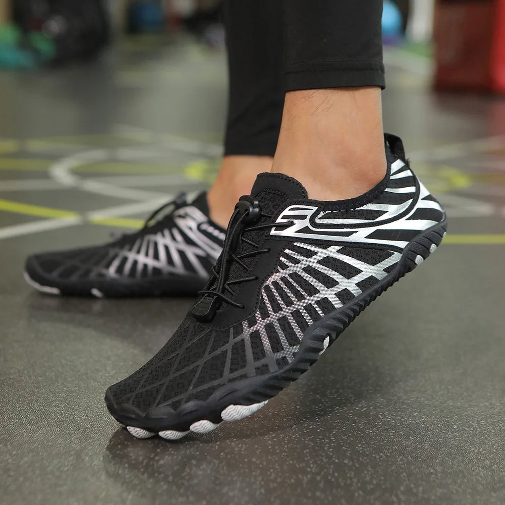 Unisex waterschoenen met antislipzool voor optimale grip en veiligheid tijdens al je wateravonturen.