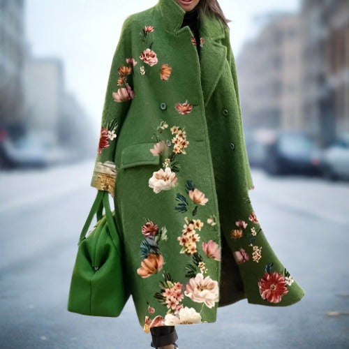Stijlvolle dames winterjas Maren. Perfect als kantoor jas of voor vrije tijd. Moderne en elegante damesmode.