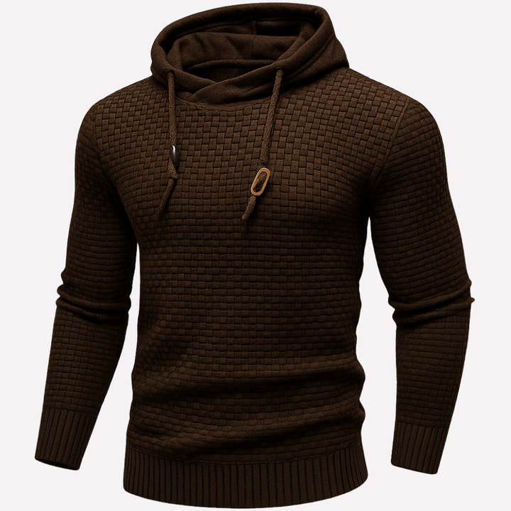Relaxte heren hoodie pullover, comfortabel en casual, de perfecte veelzijdige keuze voor dagelijkse momenten.