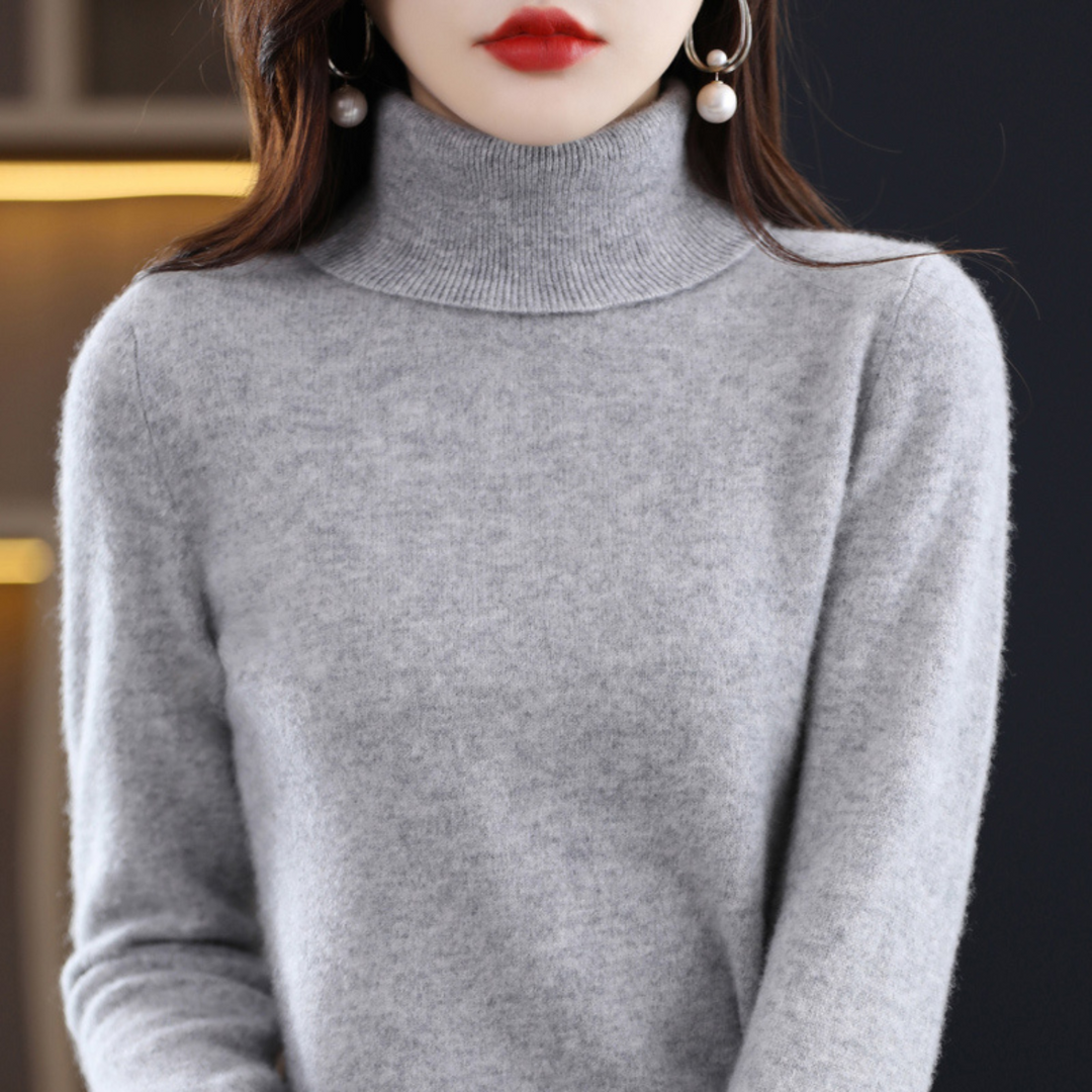 Elegante kasjmier coltrui Elena, de perfecte dames bovenkleding voor stijl en warmte.