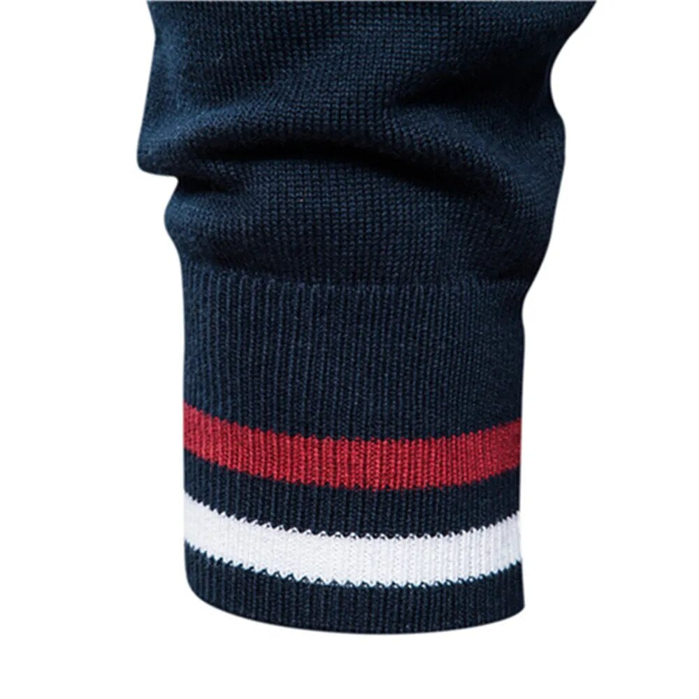Zacht heren collegevest met klassieke uitstraling; comfortabele en duurzame mode.