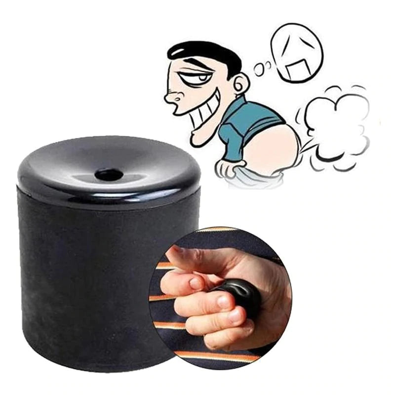 Hilarisch grappen speelgoed: unisex pooter voor het produceren van luidruchtige scheetgeluiden.
