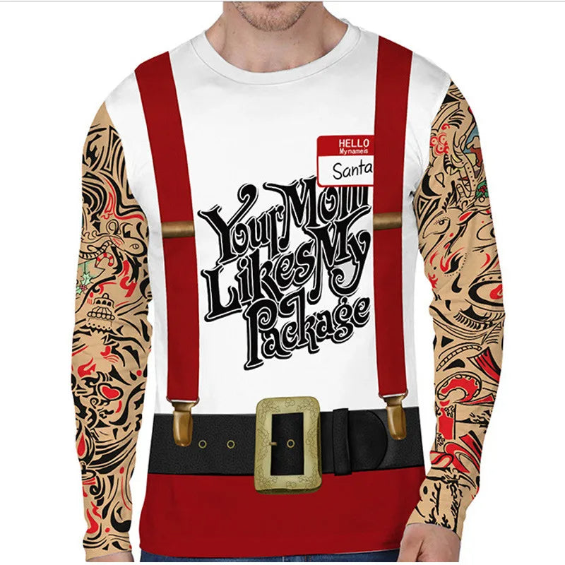 Comfortabele heren kerstkleding: een foute trui voor de feestdagen en elk kerstfeest.
