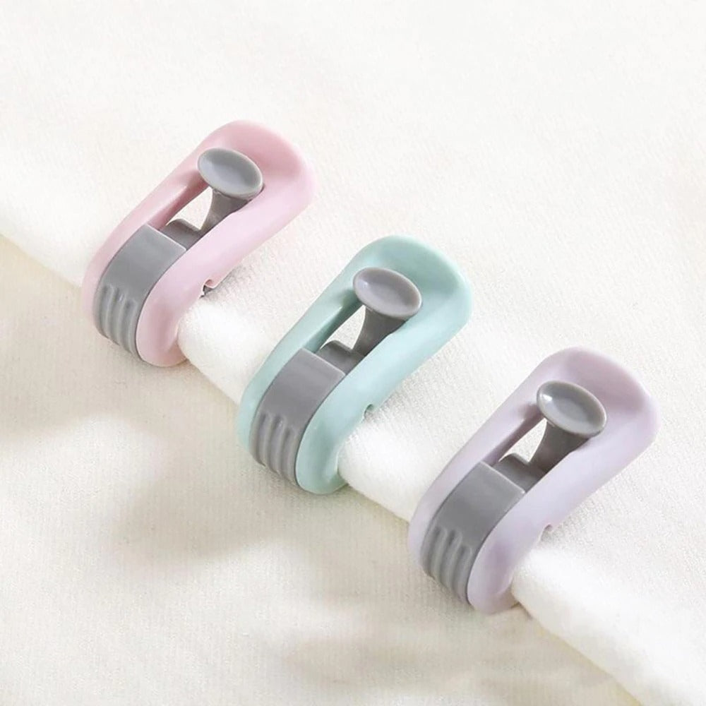 Nooit meer glijdende lakens! Deze anti-slip clips houden je bedlaken stevig op hun plek.
