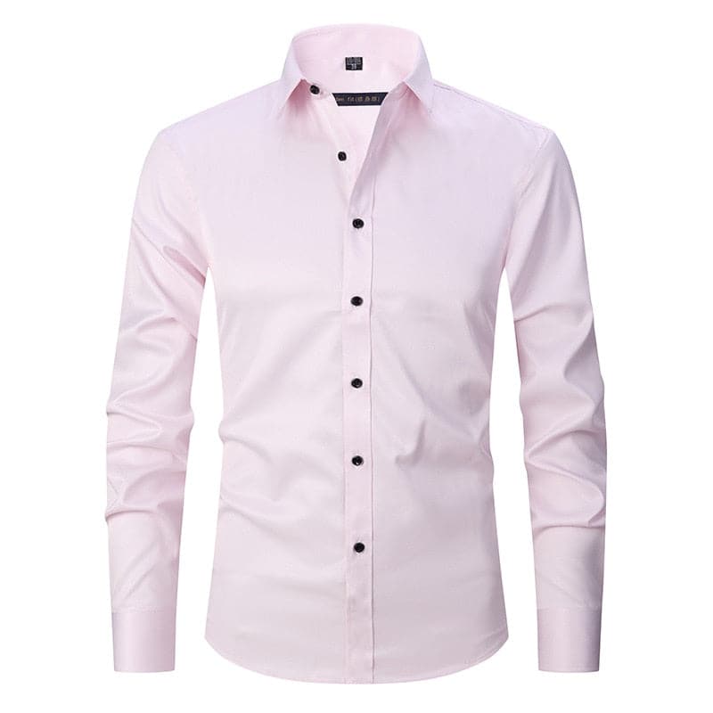 Heren overhemd met moderne pasvorm, perfect voor een verzorgde look.