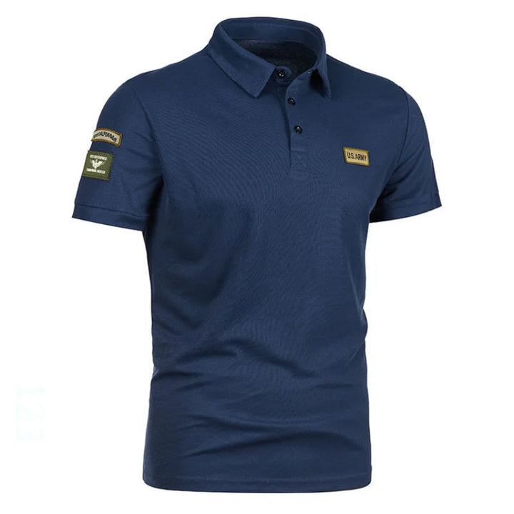 Heren plus size polo, comfortabel en casual, met korte mouwen. Ideaal kreukvrij shirt voor de warme zomer.