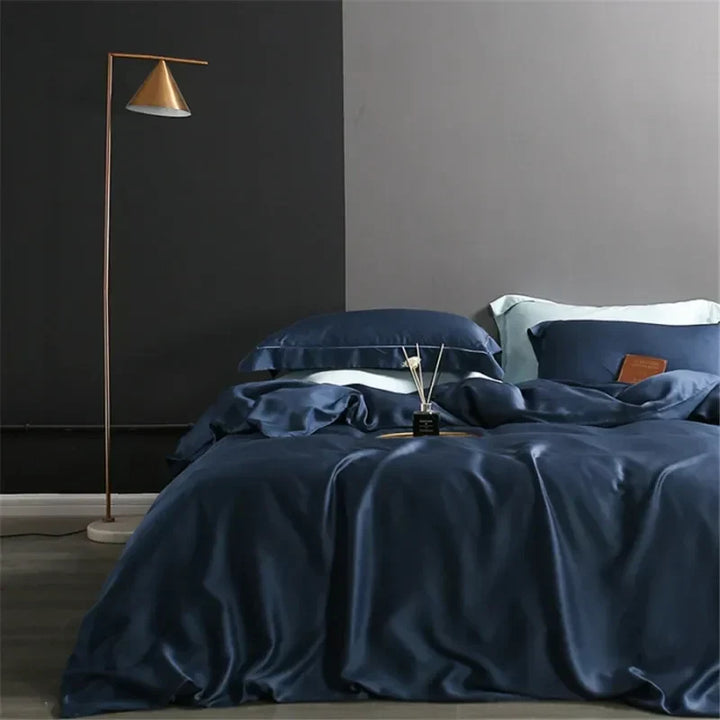 SilkEssence zijde dekbedovertrek: een zijdeachtig gevoel en optimaal comfort voor je bed.