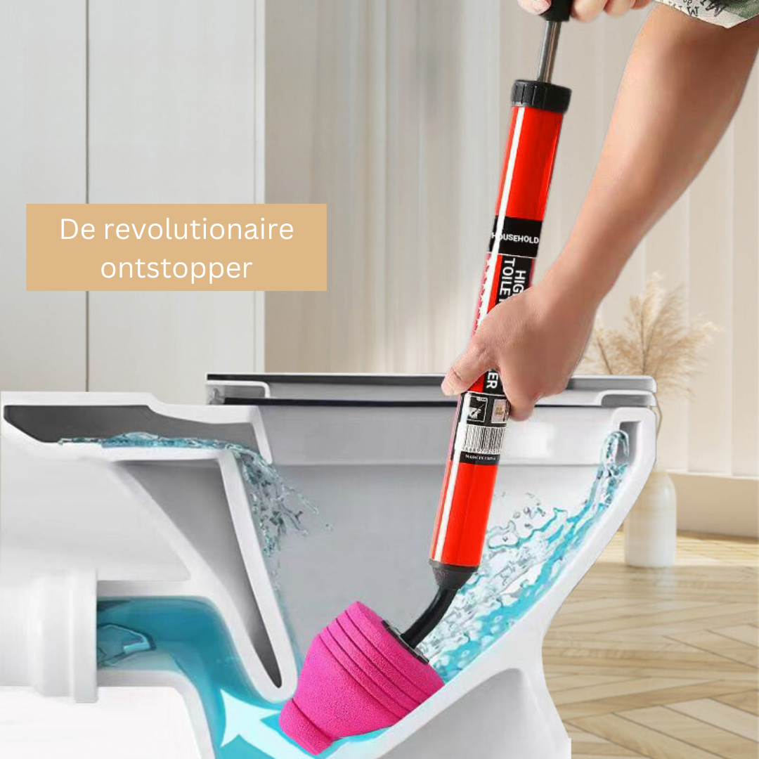 Sanitaire hogedruk ontstopper; de ultieme oplossing tegen verstopte toiletten en leidingen.