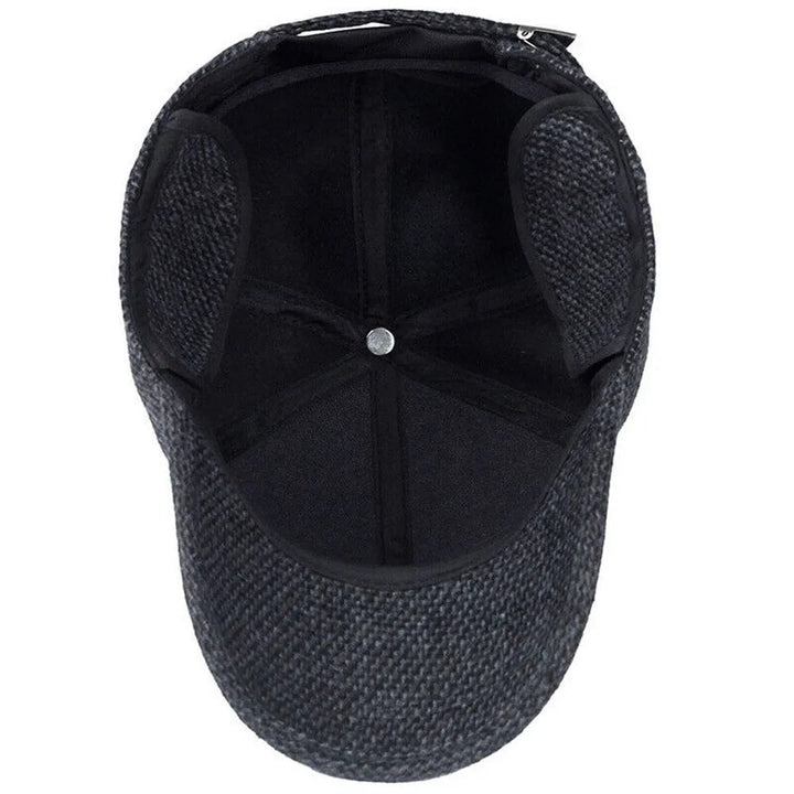 Heren wollen snapback winterpet, verstelbaar en warm. Deze muts is ideaal voor heren.