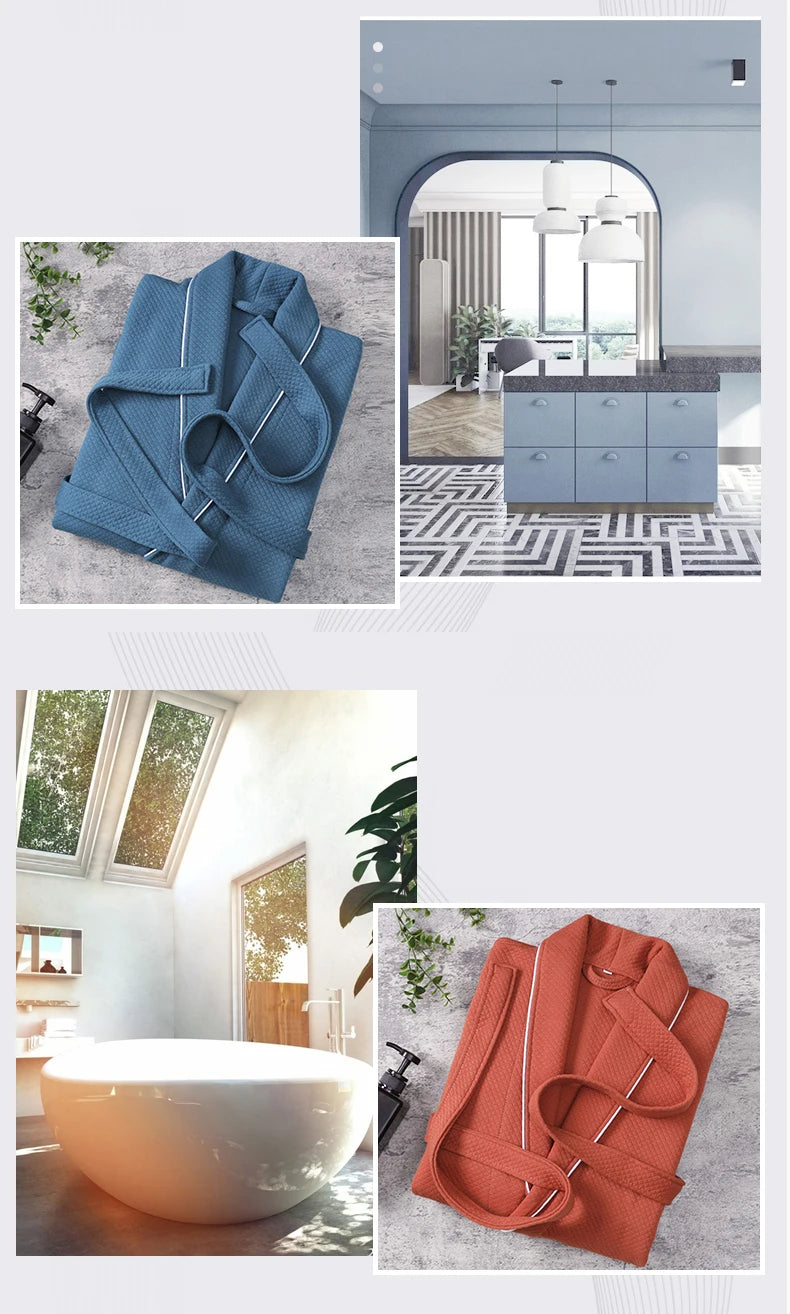 Veelzijdige heren badjas: ochtendjas, huispak of loungewear. Biedt heerlijk comfort.