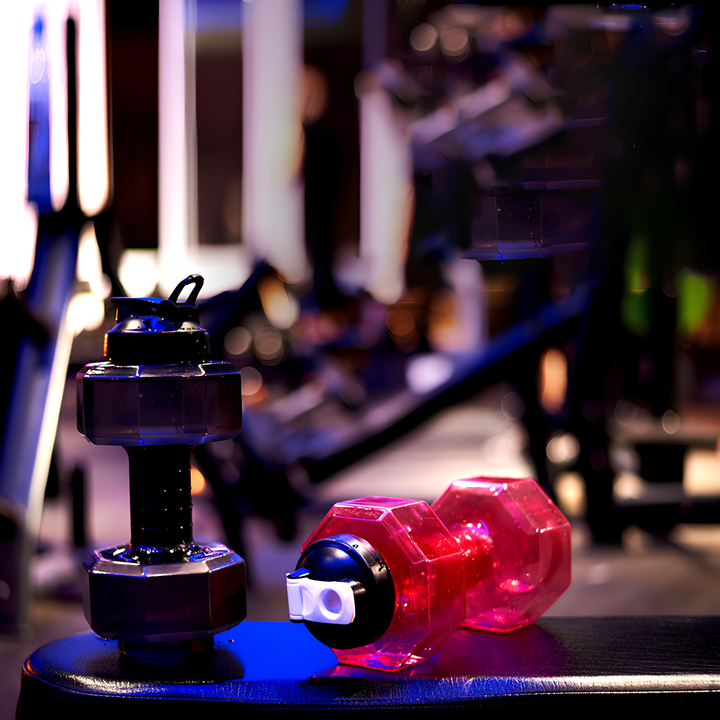 HydraBell sportwaterfles voor fitness en training, BPA-vrij. Perfect voor gym, outdoor en hydratatie.