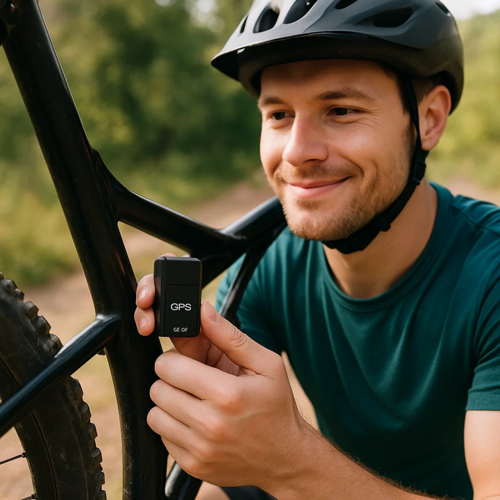 Voertuig tracker: universele mini GPS-tracker met anti-diefstal functie en live-tracking.