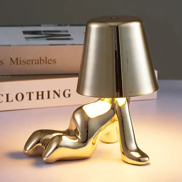 Design tafellamp, draadloos met dimbare LED. GlowCraft voor optimale sfeer en binnenverlichting.