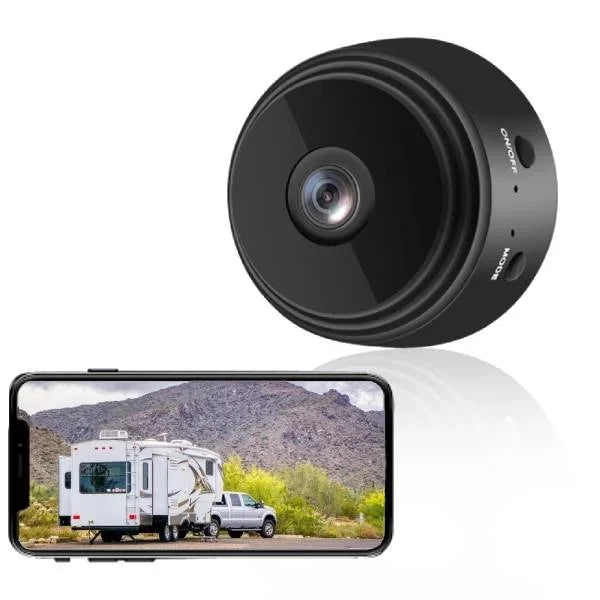 Ultieme parkeerhulp: draadloze HD achteruitrijcamera met nachtzicht voor campers, vrachtwagens en trailers.