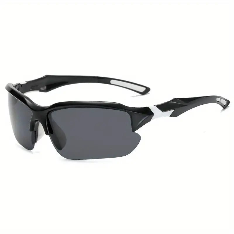 Comfortabele unisex sportzonnebril met gepolariseerde glazen voor een perfecte pasvorm en UV400 protectie.
