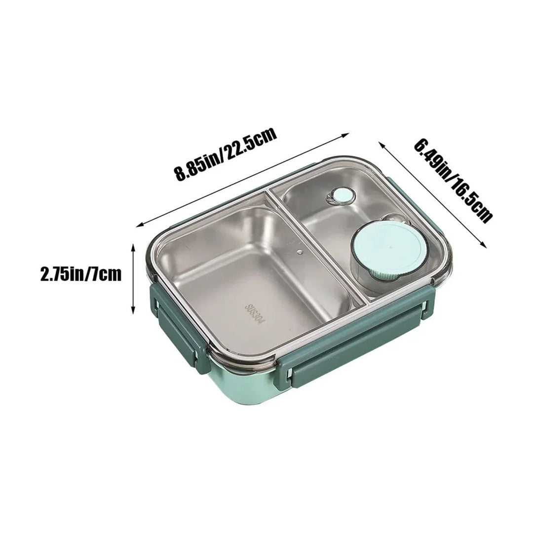 Strakke, schone universele geïsoleerde maaltijdcontainer. Klaar voor je volgende warme maaltijd.
