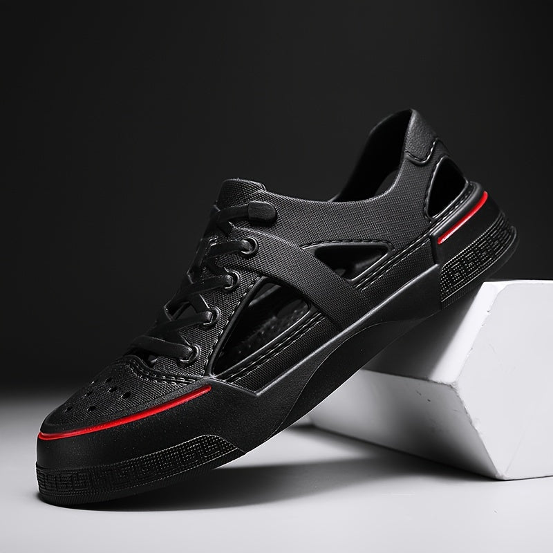 Trendy uniseks strand- en waterschoenen, sneakerstijl, voor comfort en bescherming tijdens vakantie.