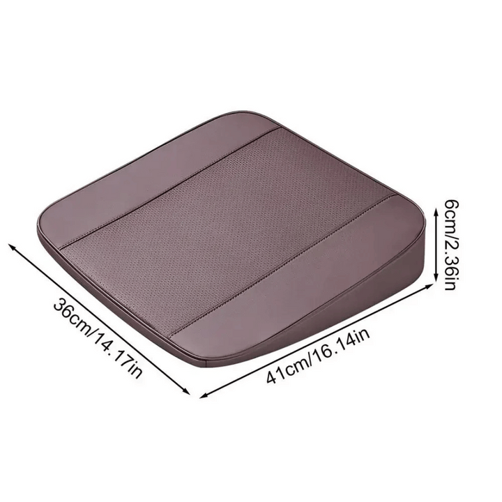 Zithouding corrigerend auto zitkussen (4-8CM) van ergonomisch memory foam voor comfort.