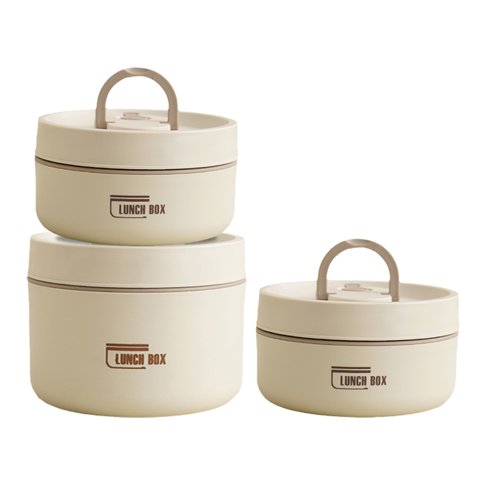 Meeneem maaltijdset: geïsoleerde Isobox™ lunchbox met afzonderlijke lagen en handige draagtas.
