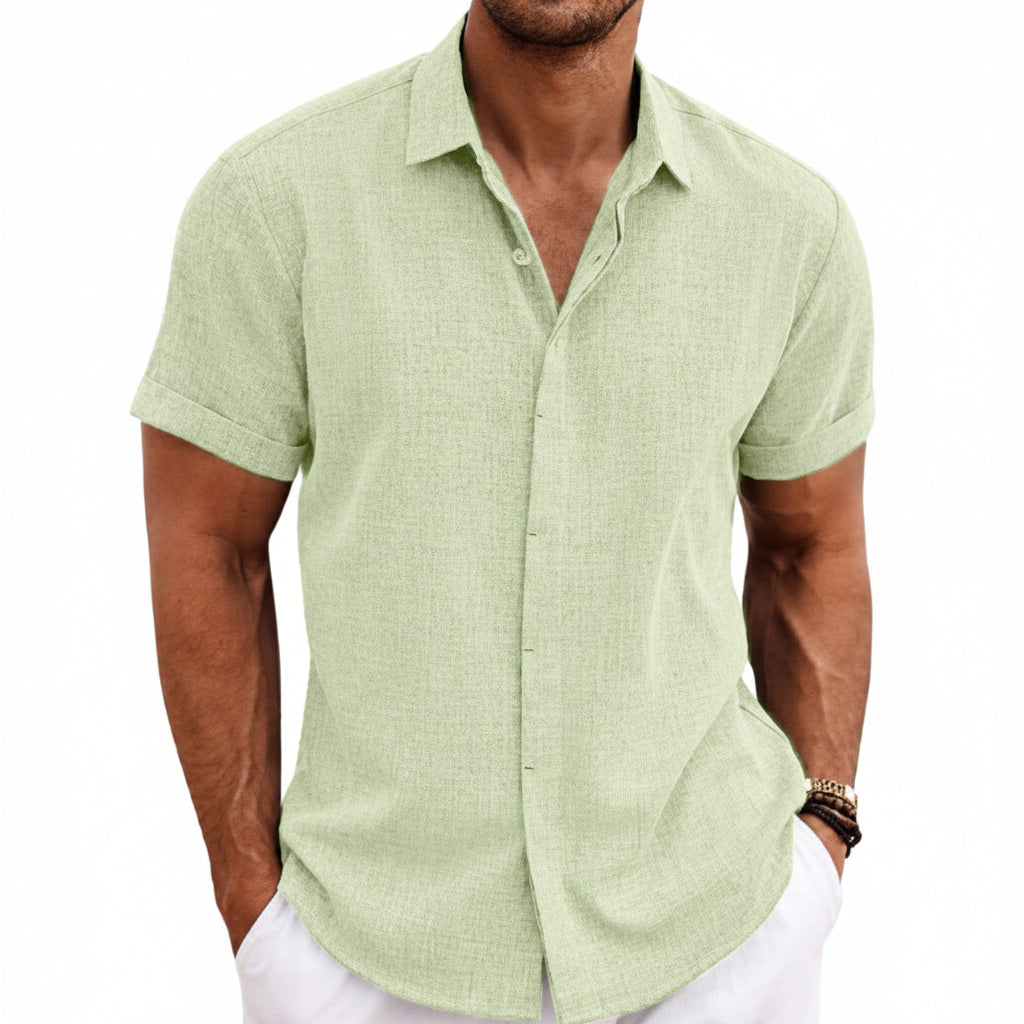 Comfortabel heren t-shirt CJ26 met losse pasvorm en korte mouwen, ideaal voor zomerkleding en vrije tijd.