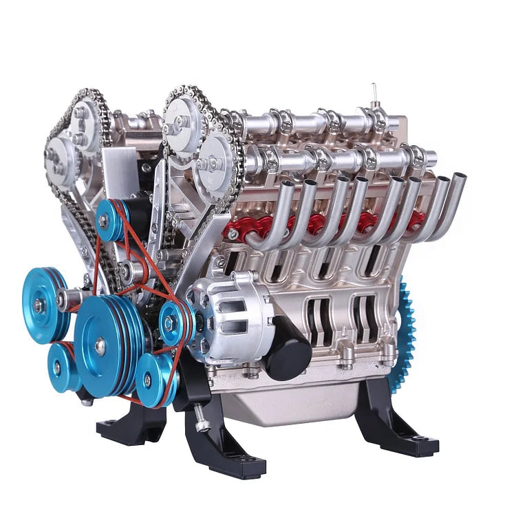 V8 motorblok ornament TorqueV8, een iconische decoratie voor autoliefhebbers en verzamelaars. Industrieel interieur.