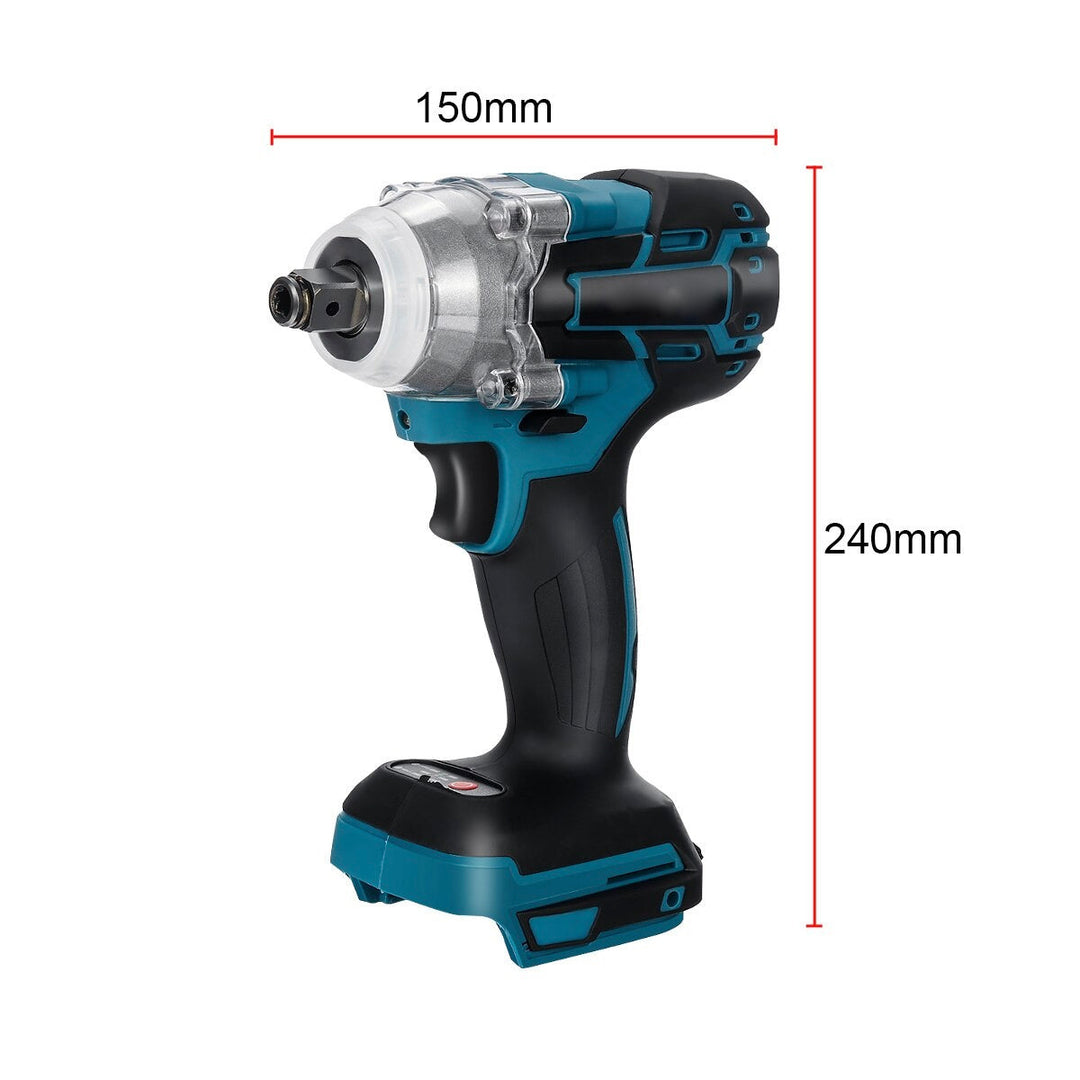 Ergonomische elektrische slagmoersleutel Pro Drill, comfortabel en veilig in gebruik.