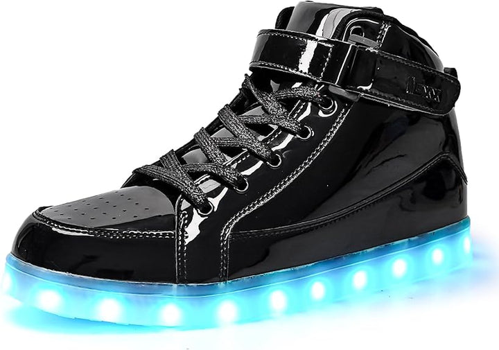 Oplaadbare LumaBoost LED sneakers, unisex, trendy en duurzaam voor langdurig plezier.