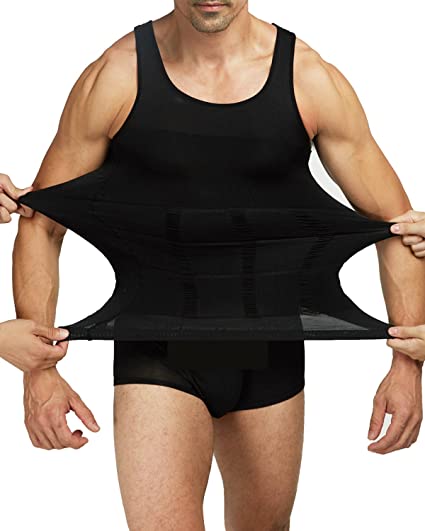 Discreet compressie onderhemd voor heren, onzichtbaar onder elke outfit.