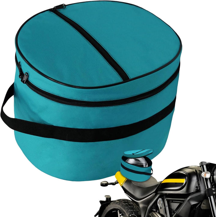 Veilige opslag: waterdichte helmtas met schokbescherming, perfect voor motor- en fietshelmen.