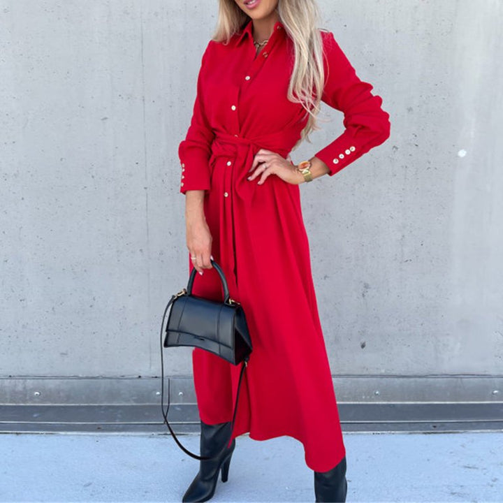 Dames maxi jurk; comfortabel & stijlvol; perfect voor elke gelegenheid.