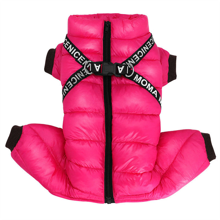 Comfortabele ArcticPaws jasje hond, met hoge kraag voor extra warmte en verstelbare sluitingen voor pasvorm.