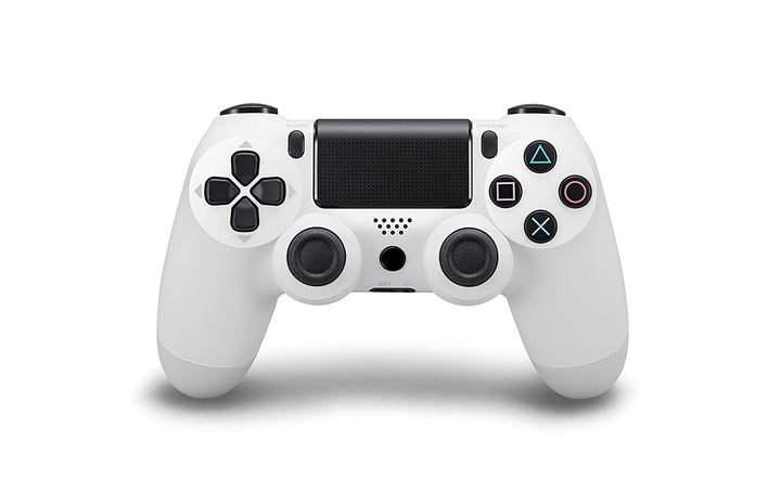 Vooraanzicht van de universele draadloze gamecontroller, klaar voor PS4 en PC gaming avonturen.