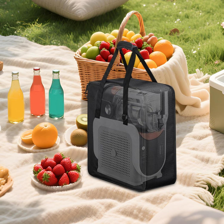Duurzame reistas voor vriesdrankmaker, ideaal voor picknick, camping en buitenleven.