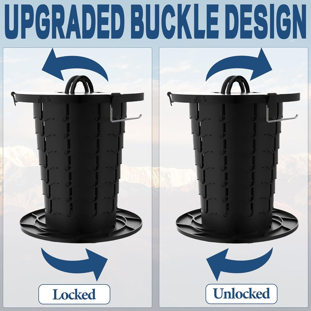 Noodtoilet met verstelbare hoogte, betrouwbaar voor onverwachte situaties, voor heren/dames.