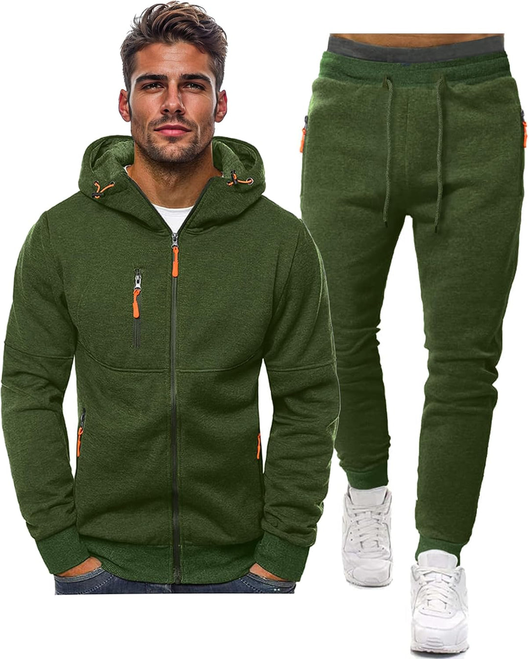 Essentieel comfortabel heren trainingspak; een complete sportset voor actieve mannen.