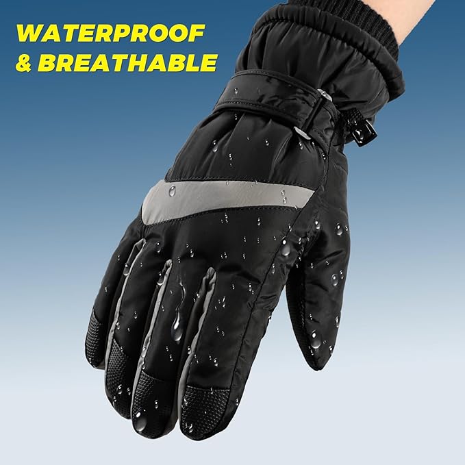 Fleece thermische winterhandschoenen, unisex en met touchscreen, voor superieure warmte en comfort in koude.