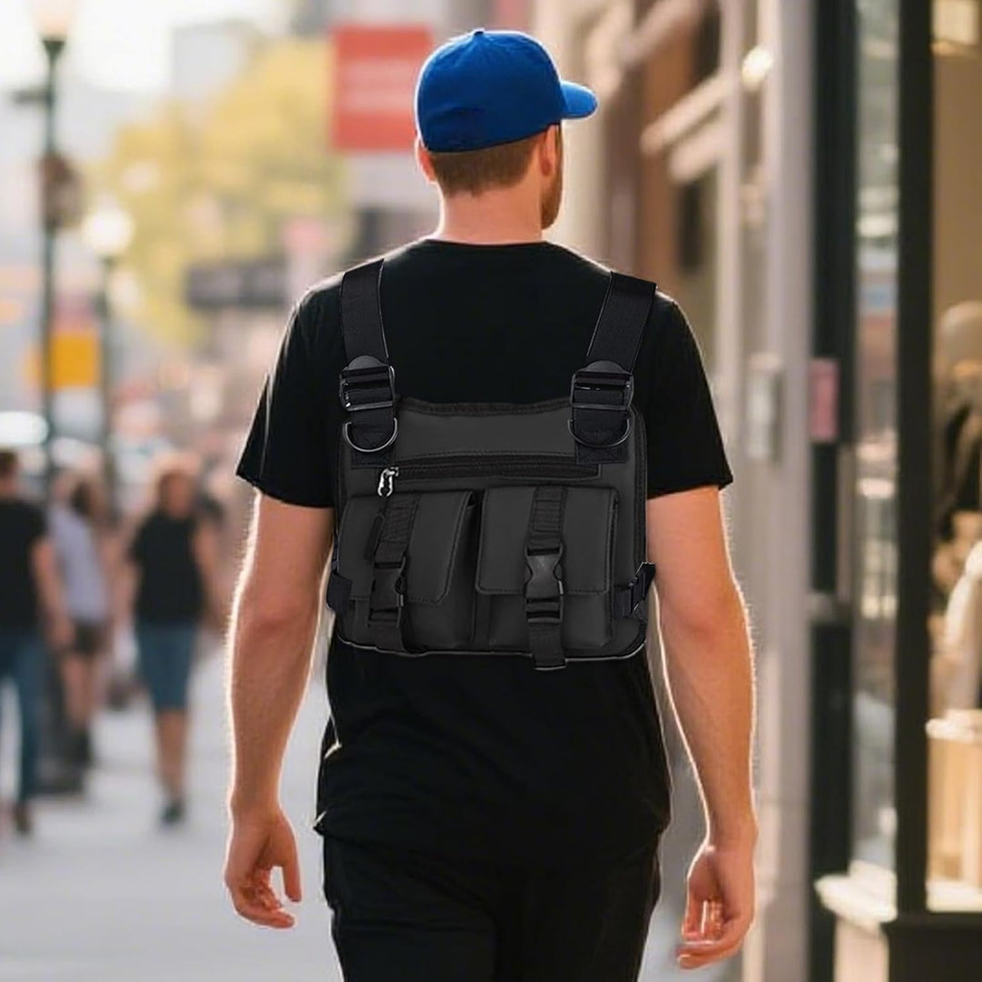 Comfortabel Dravon heren hardloopvest, lichtgewicht en verstelbaar, perfect voor dagelijkse runs.