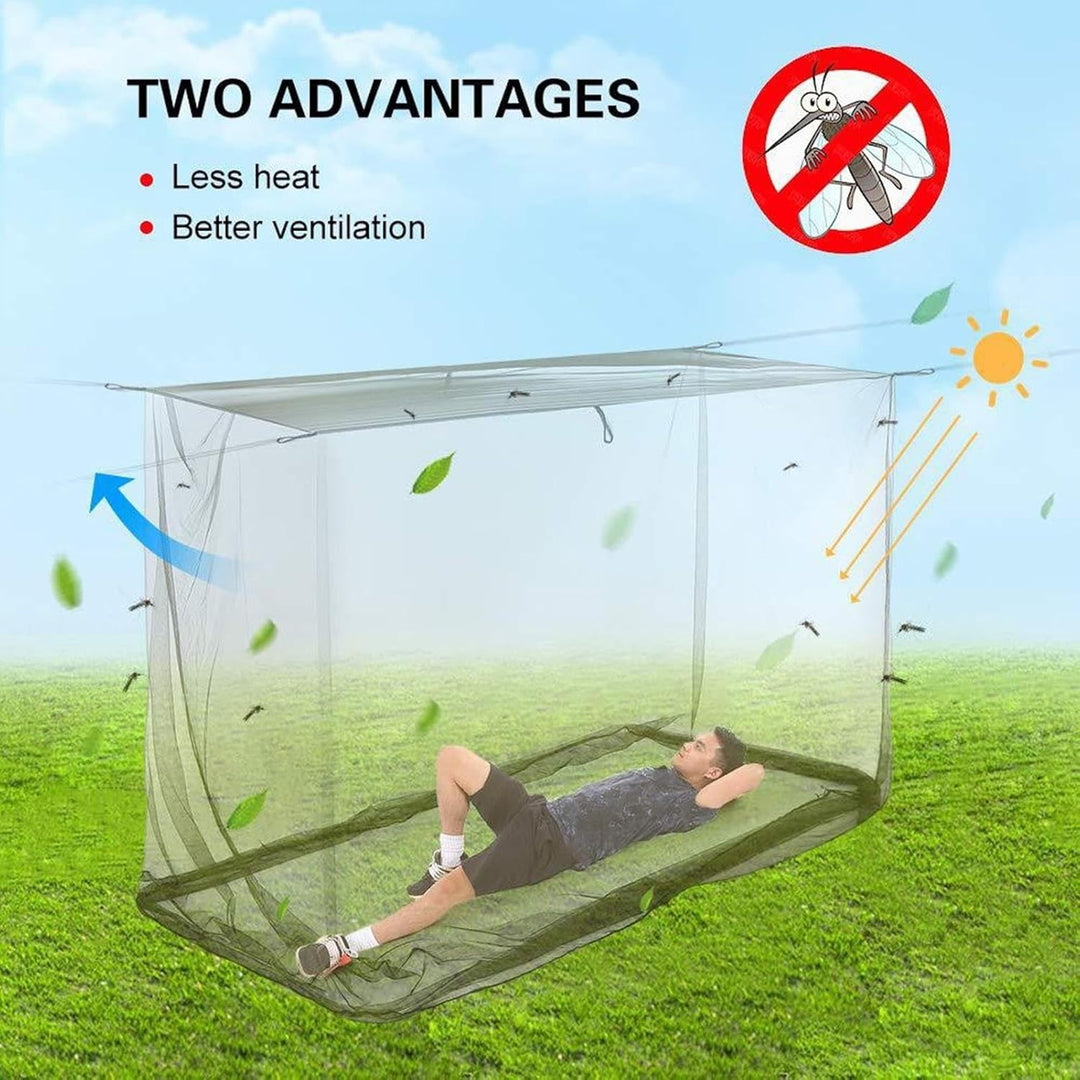 Lichtgewicht en draagbaar insectennet, ideaal voor reizen en outdoor avonturen.