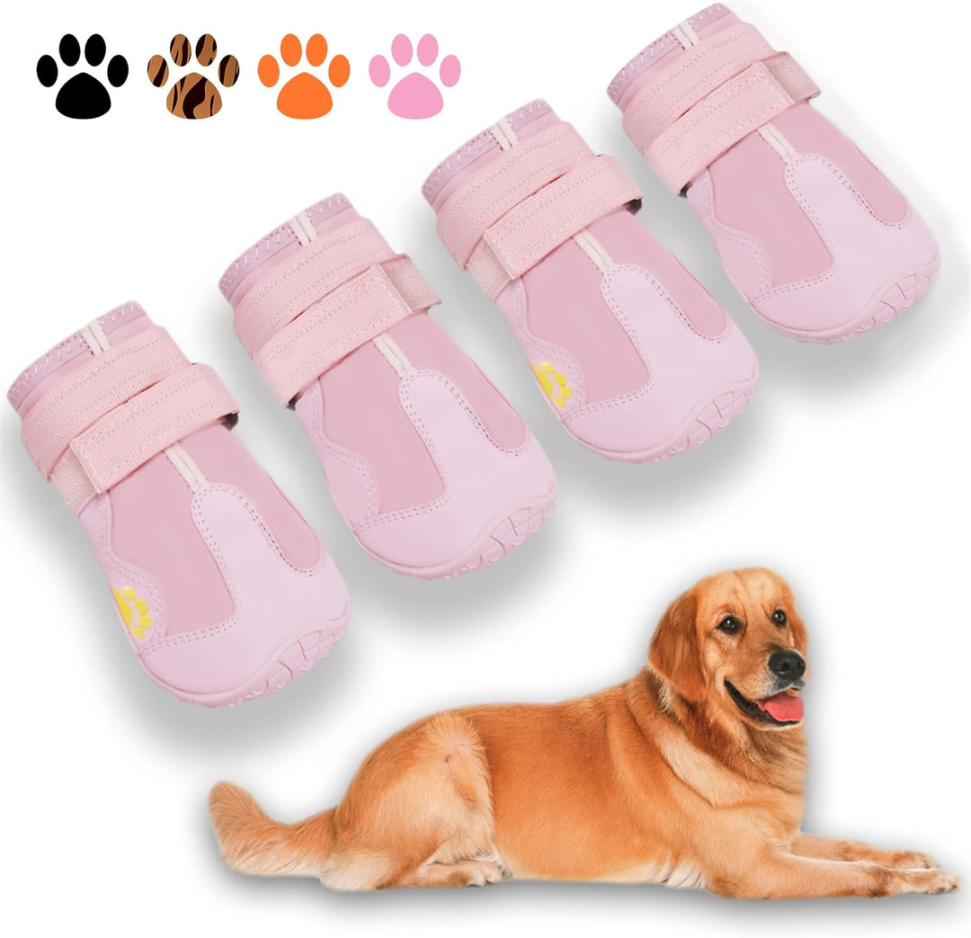 Perfecte hondenlaarzen voor wandelen en outdoor activiteiten; bieden comfort, veiligheid en grip.