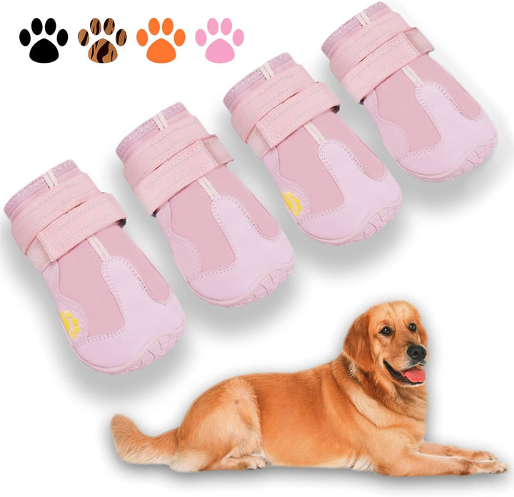 Perfecte hondenlaarzen voor wandelen en outdoor activiteiten; bieden comfort, veiligheid en grip.