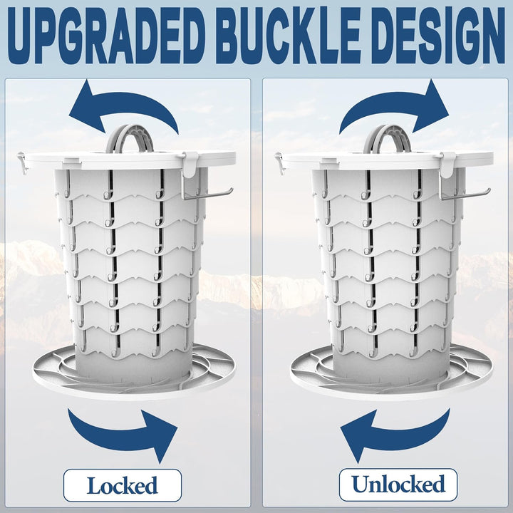 Noodtoilet heren/dames, opvouwbaar en compact, onmisbaar voor lange reizen en onverwachte stops.