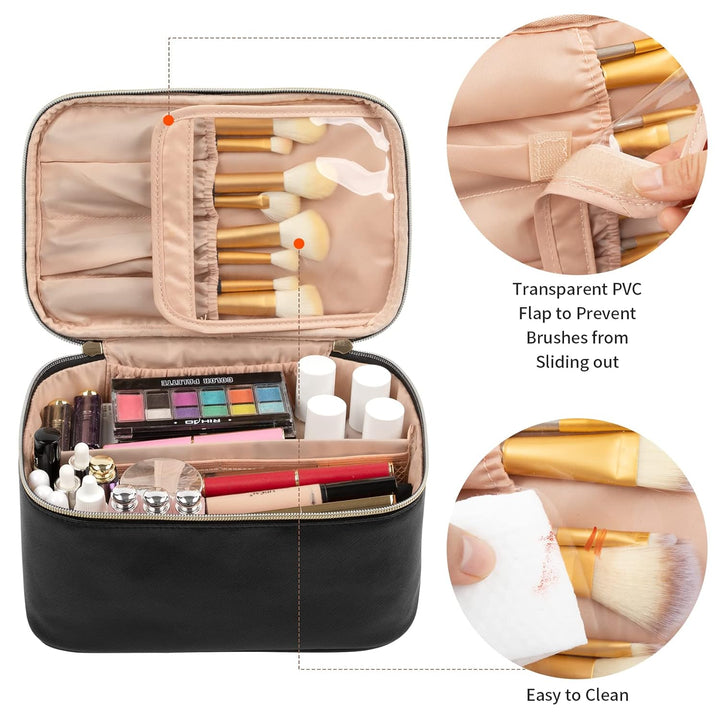 Elegante cosmetica reistas voor dames, perfect voor vakanties en weekendjes weg.