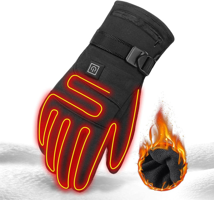 Unisex elektrische verwarmde handschoenen, ideaal voor winterse kou en gewrichtspijn. Comfortabel en warm.