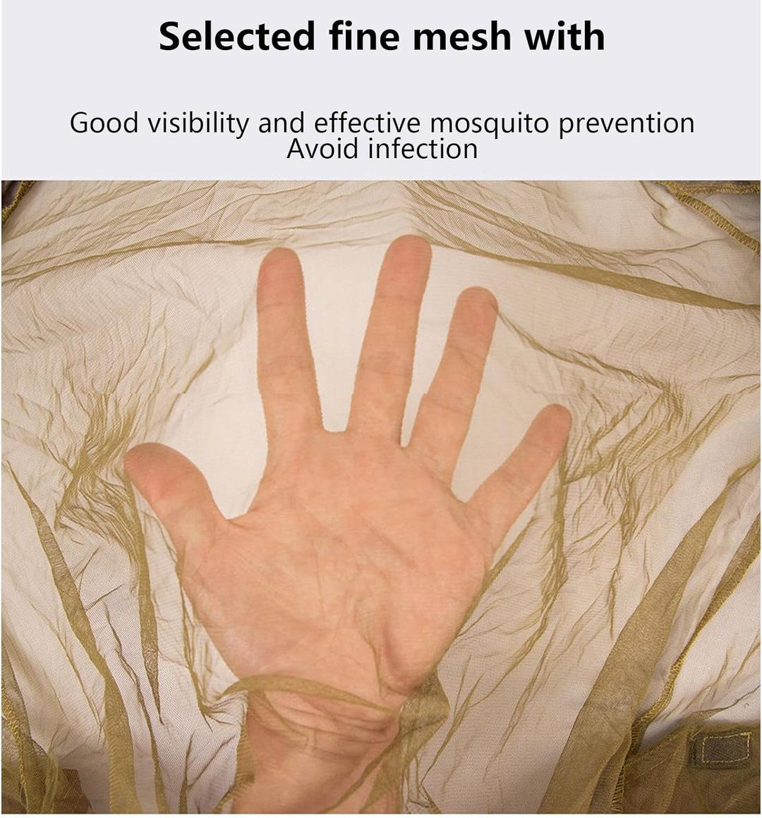 Veelzijdig Avenira vliegpak voor outdoor: kamperen, vissen, wandelen. Unisex jas, broek, handschoenen tegen insecten.