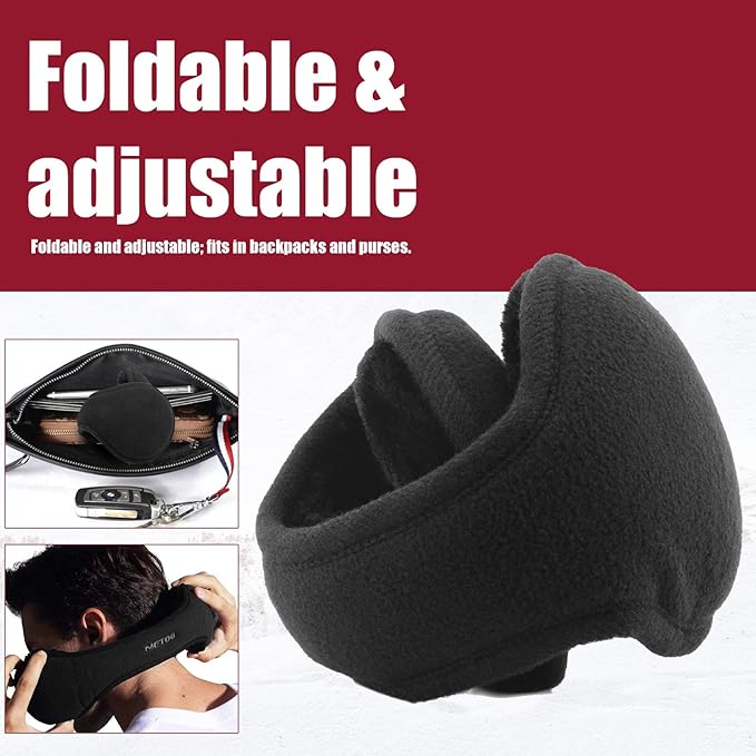 FreezeEase warme fleece oorwarmers bieden comfort en warmte tegen winterkou voor iedereen.